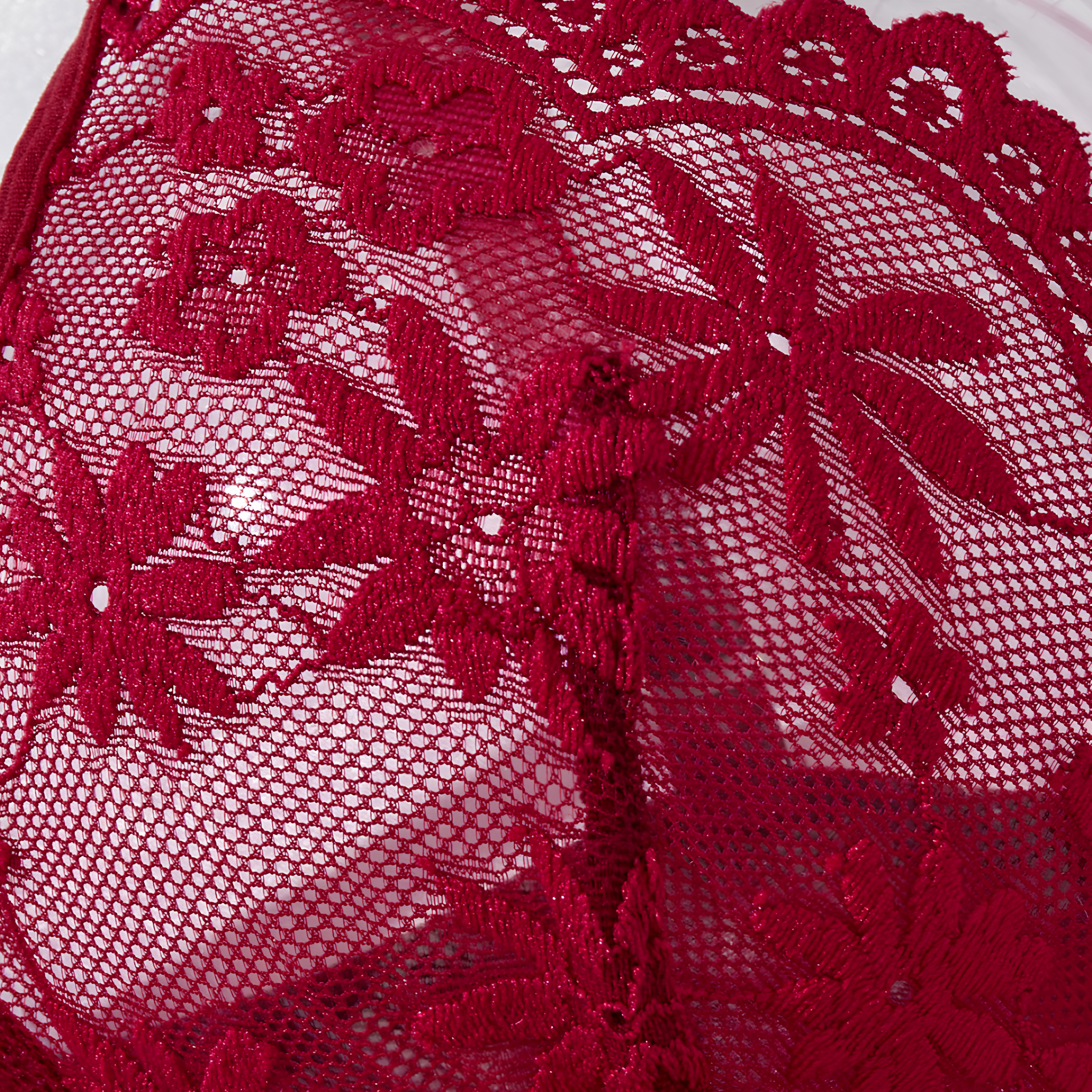 Crimson Élise Nightdress & Thong Set