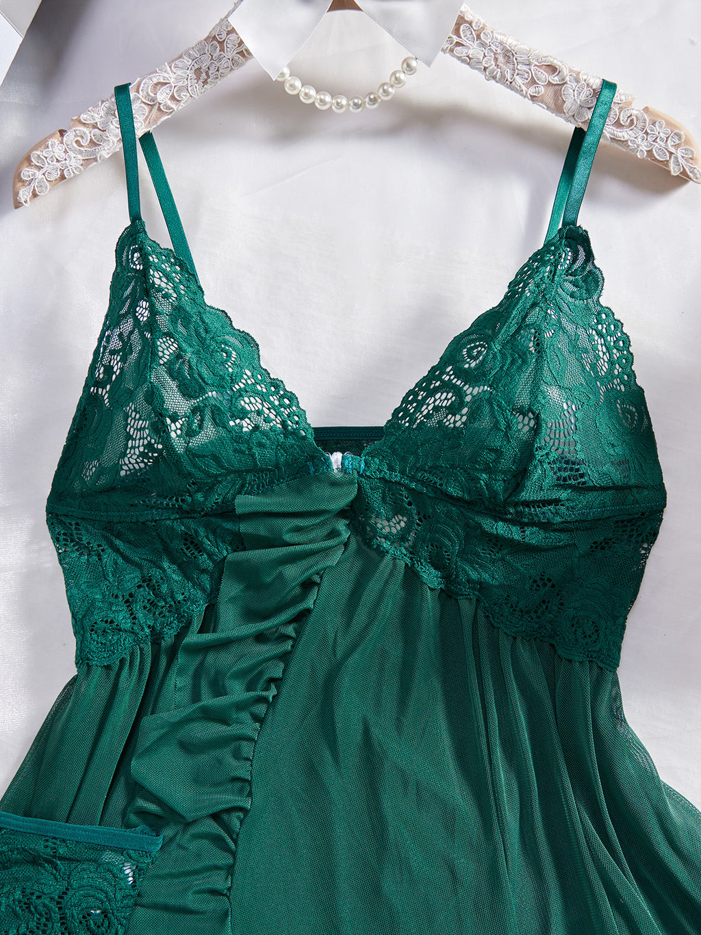 Notte Eleganza Nightdress & Thong Set