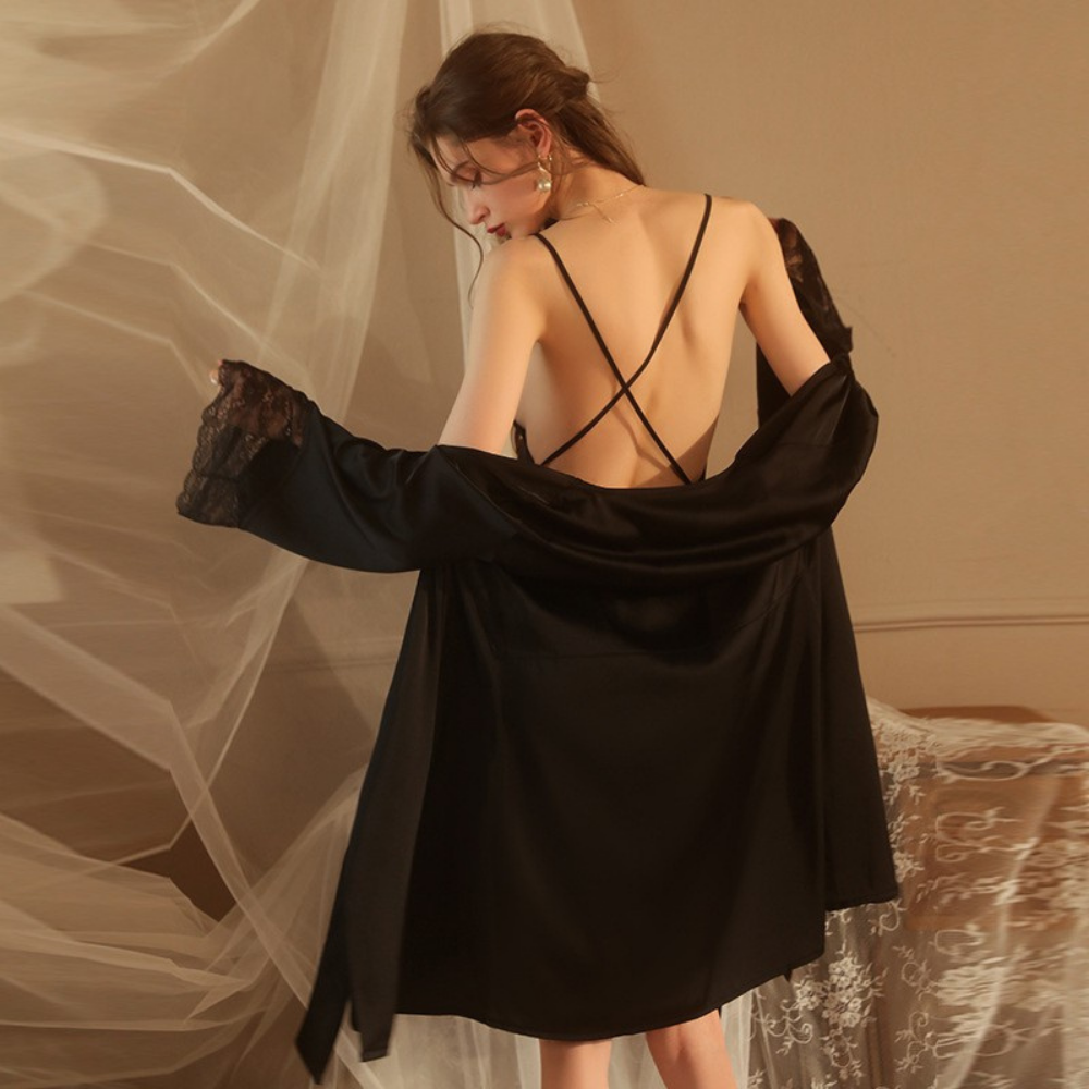 Colette Charm Satin Nightdress Set