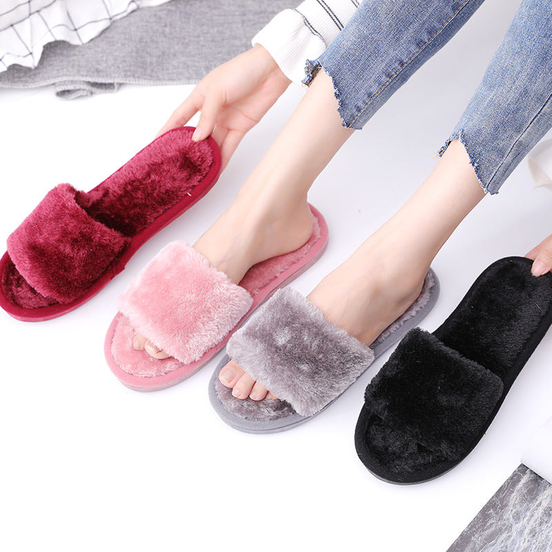 Luna Cozy Plush Home Slippers