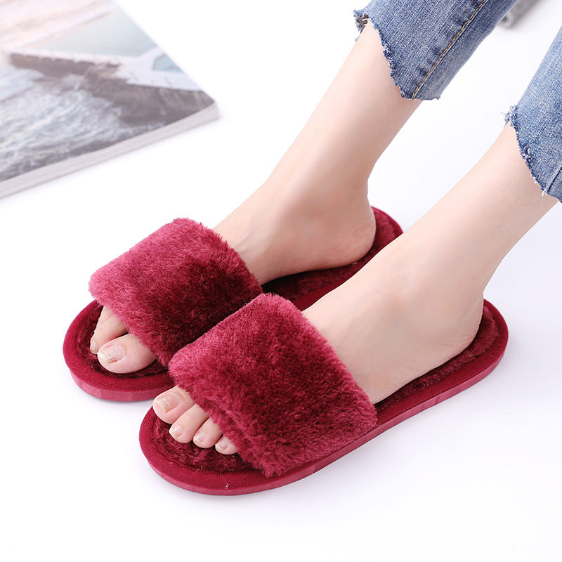 Luna Cozy Plush Home Slippers