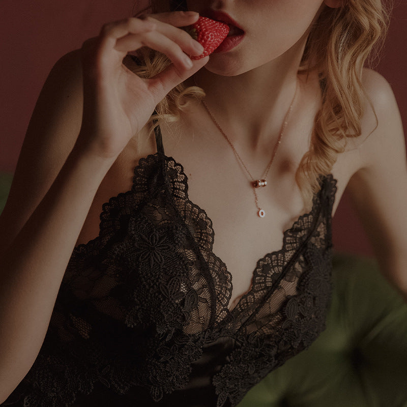 Celeste Noir Nightdress