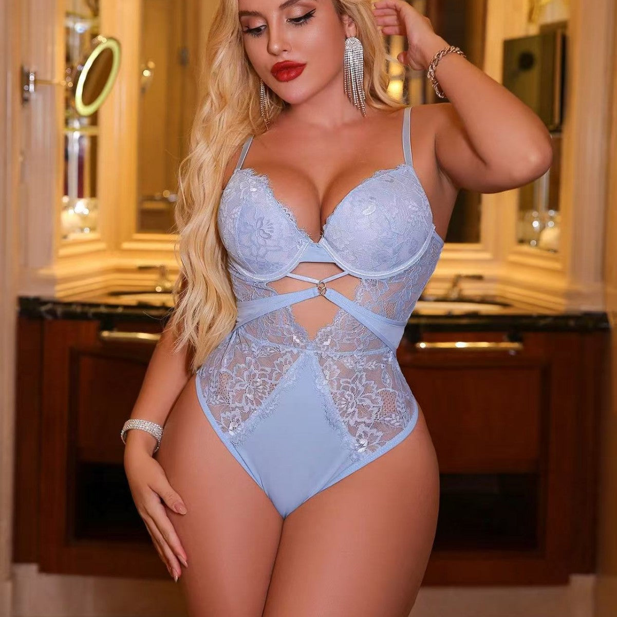 Velours Mystique Bodysuit